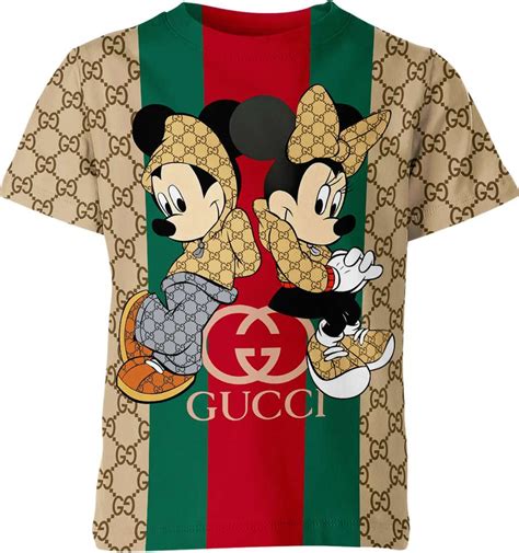 micky mouse gucci shirt|More.